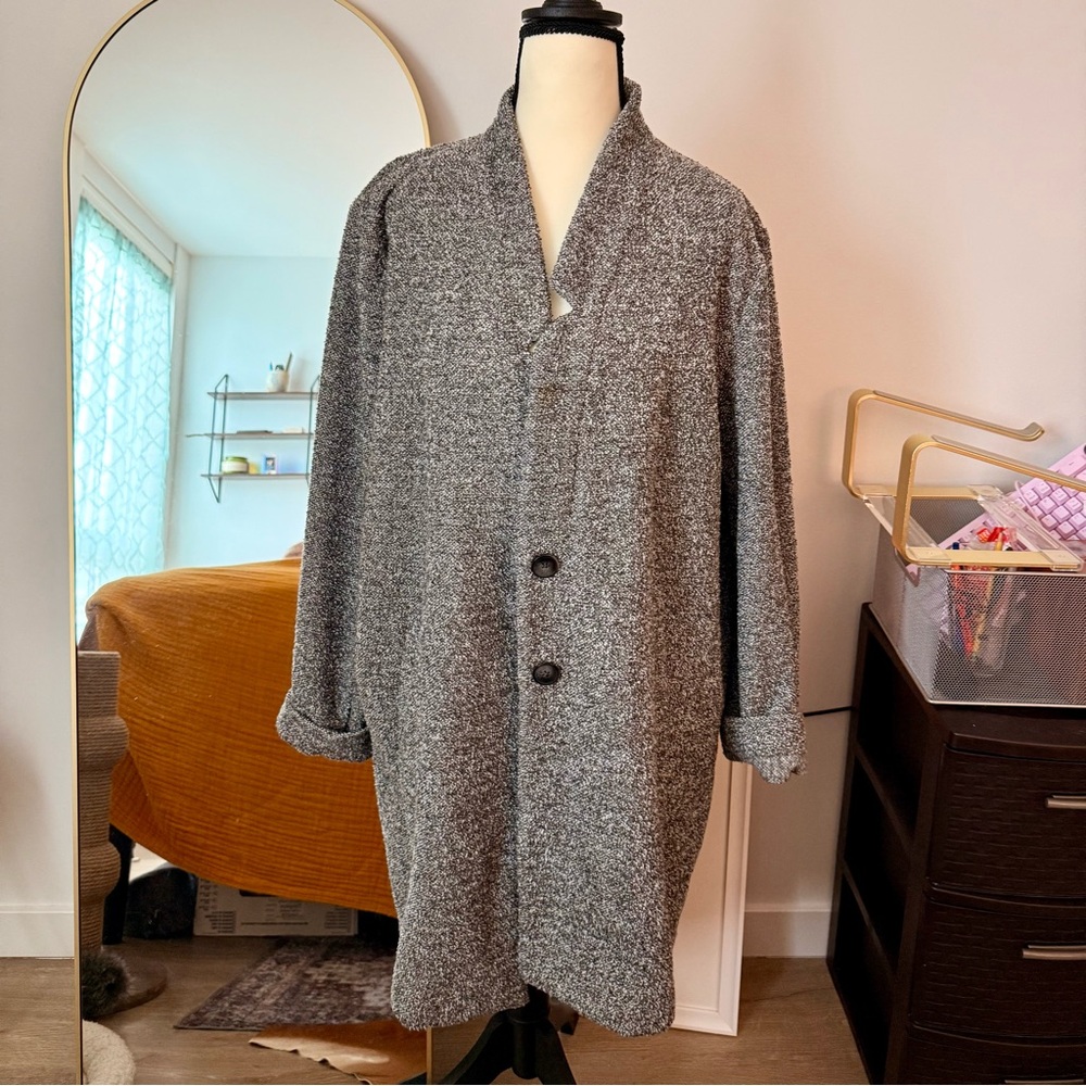 Old Navy Charcoal Pea Coat